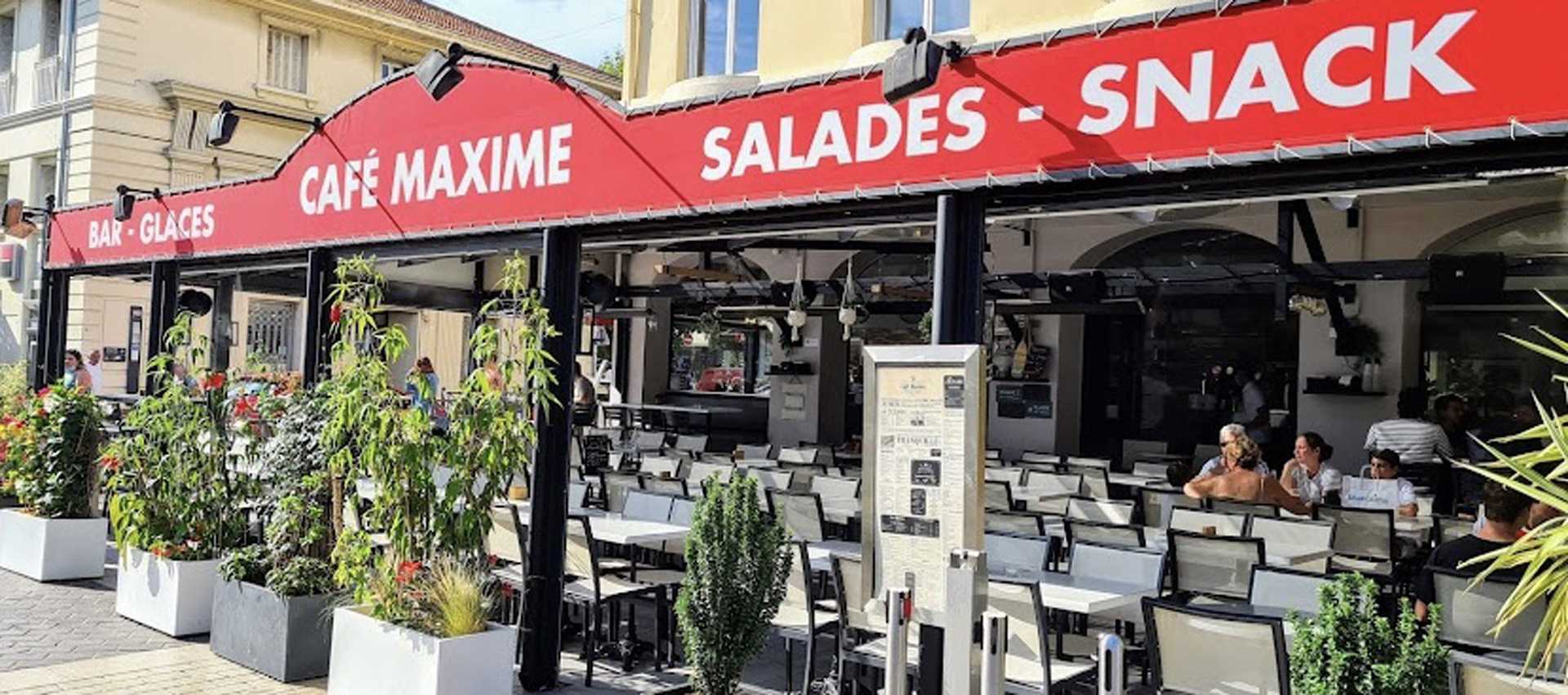 Service en terrasse Service en terrasse