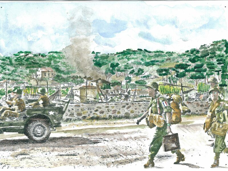 81 anniversaire du débarquement des troupes alliées sur les cotes de provence - 15 août