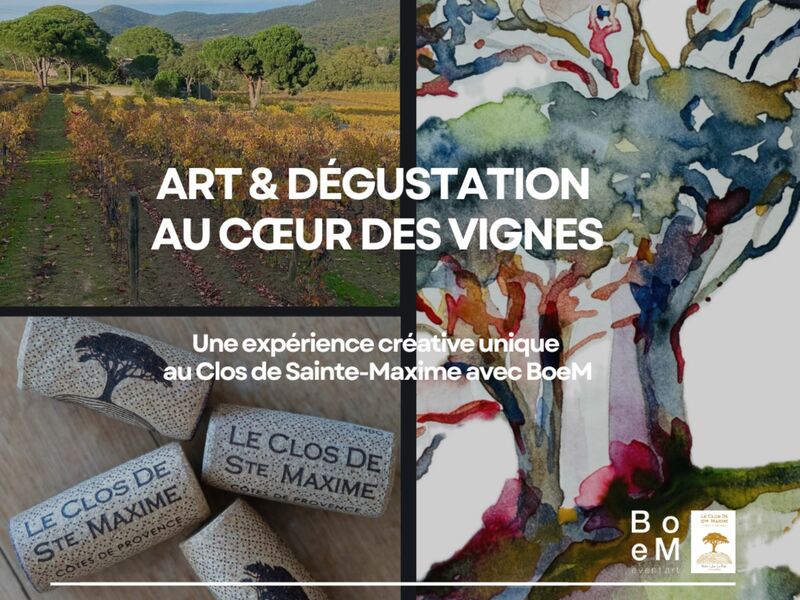 Art & Dégustation BoeM_Sainte-Maxime