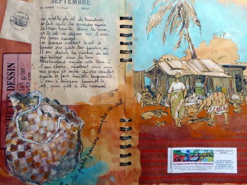 Carnets de voyages : ateliers de sensibilisation_Sainte-Maxime