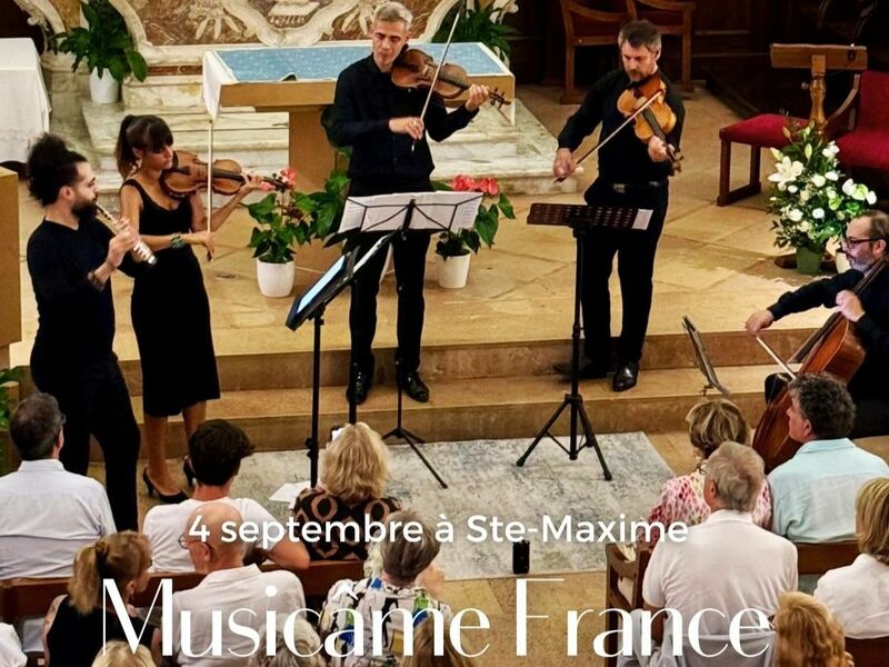 Concert : Ensemble Musicâme_Sainte-Maxime
