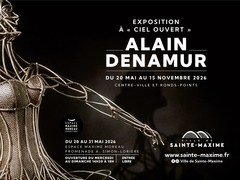 Exposition Alain Denamur_Sainte-Maxime