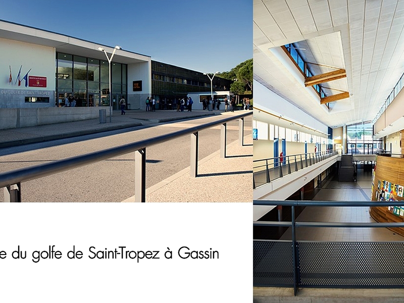 Lycée du golfe de Saint-Tropez à Gassin https://gassin.eu
