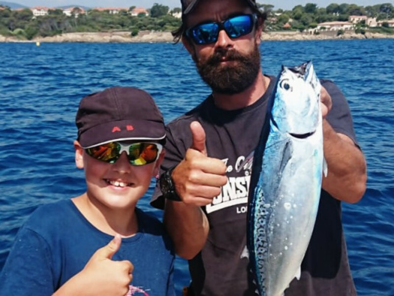 Night fishing for squids and nocturnal fishes - Fréjus