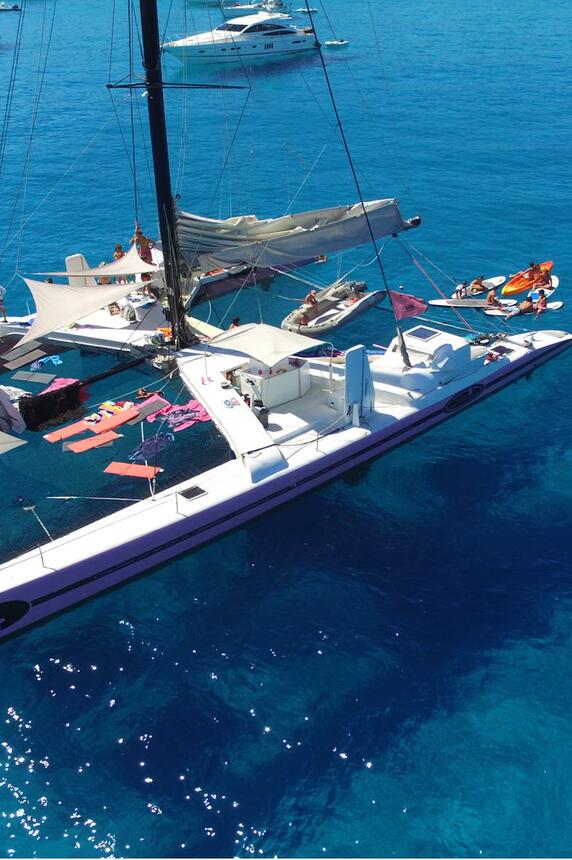 maxi catamaran saint tropez