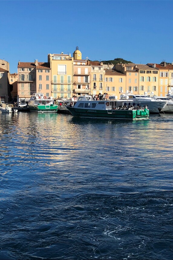 Navette SaintTropez SainteMaxime avec Les Bateaux Verts