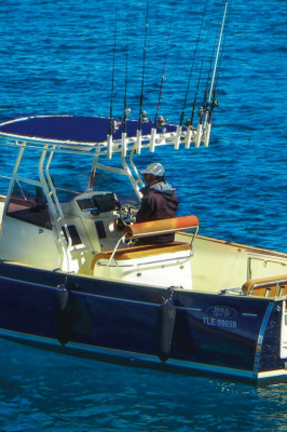 Sortie pêche côtière en bateau 4h